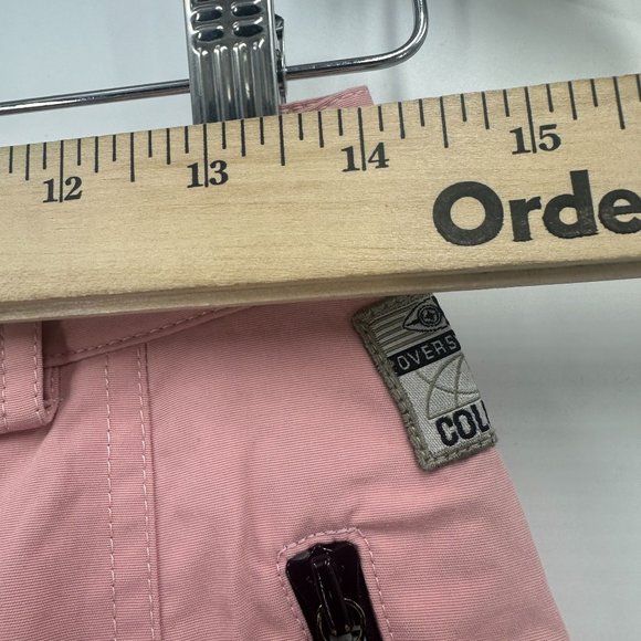 COLMAR Ski Pants Womens Sports Wear Over System Lined Zip Pockets Logo Pink 8 - Picture 6 of 16